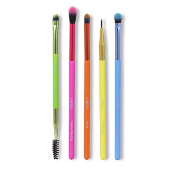 🌟HOST PICK🌟🌸LAVISH 5 Piece Neon Eye Brush Set🌸 - Picture 5 of 6